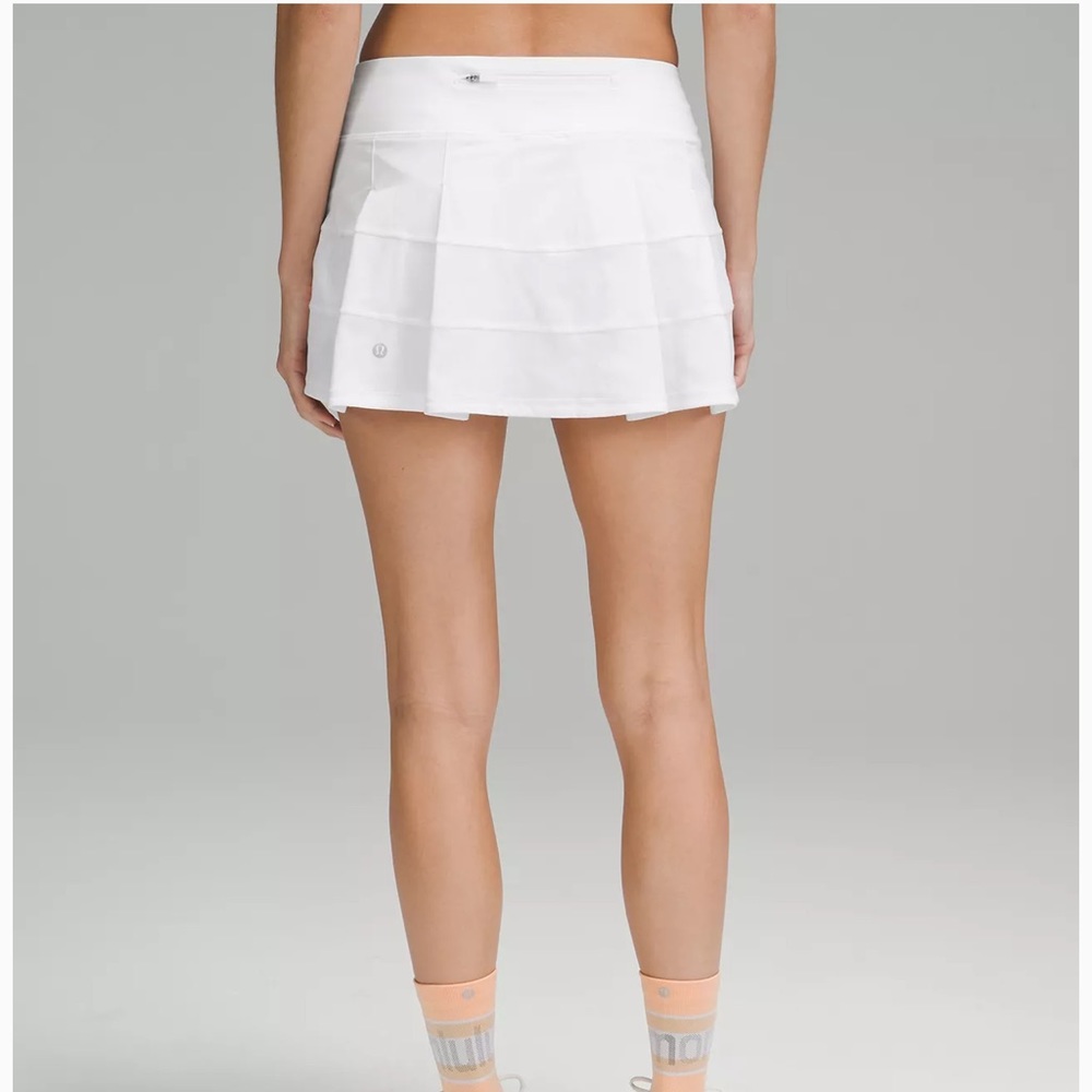 Lululemon Pace Rival Skirt (White, 8)
